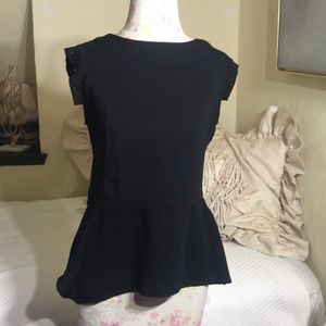 ⭐️H&M Black Studded Sleeve Tank Blouse